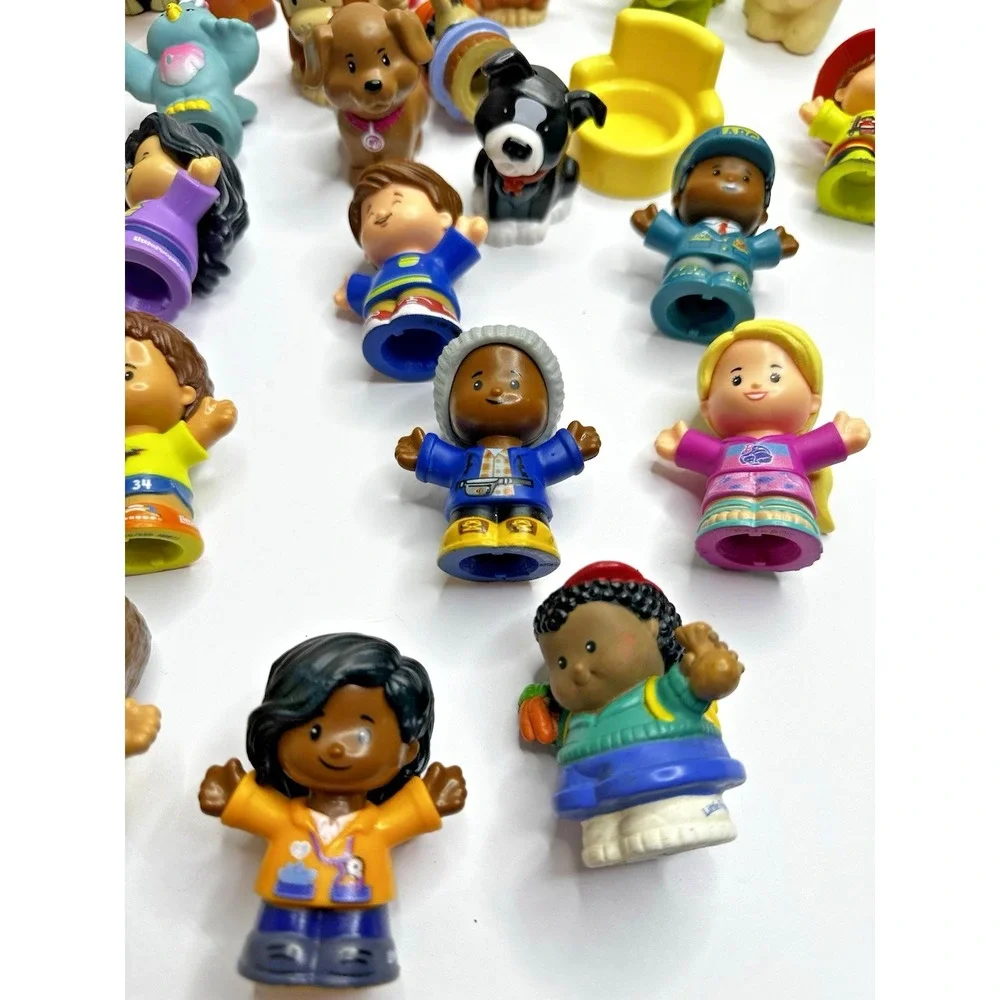 Fisher Price Little People Lot Tractor Animals Kids Adults 32 pcs